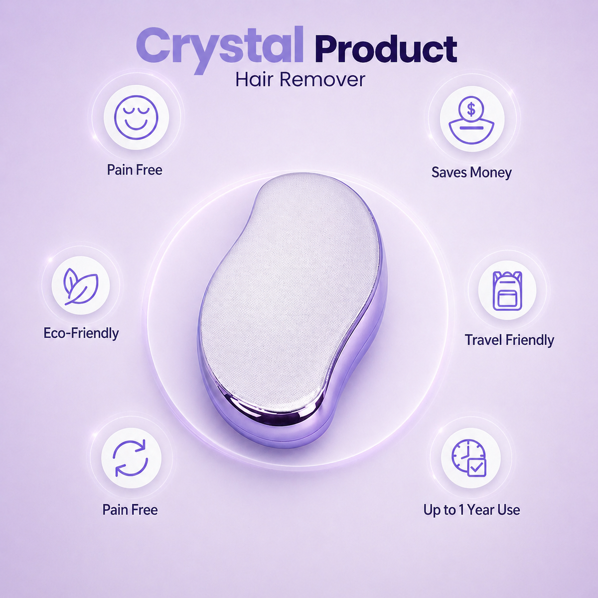 SkinXee Crystal Product Hair Remover