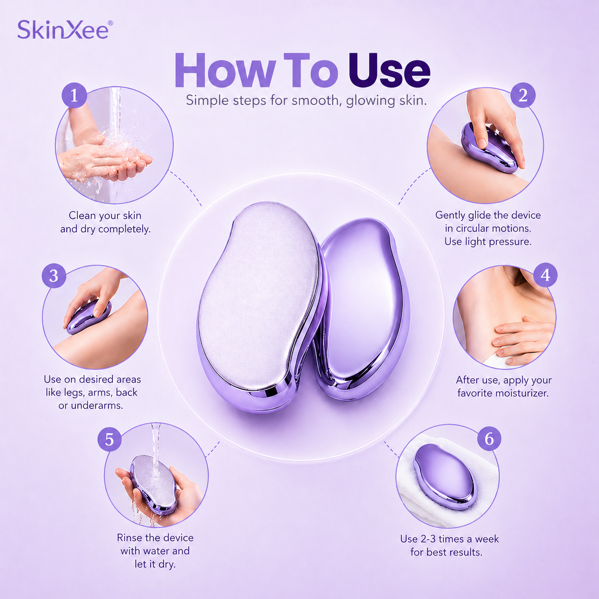 SkinXee Crystal Product Hair Remover